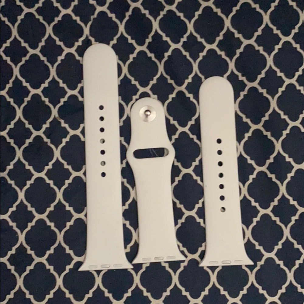 38mm white Apple Watch band